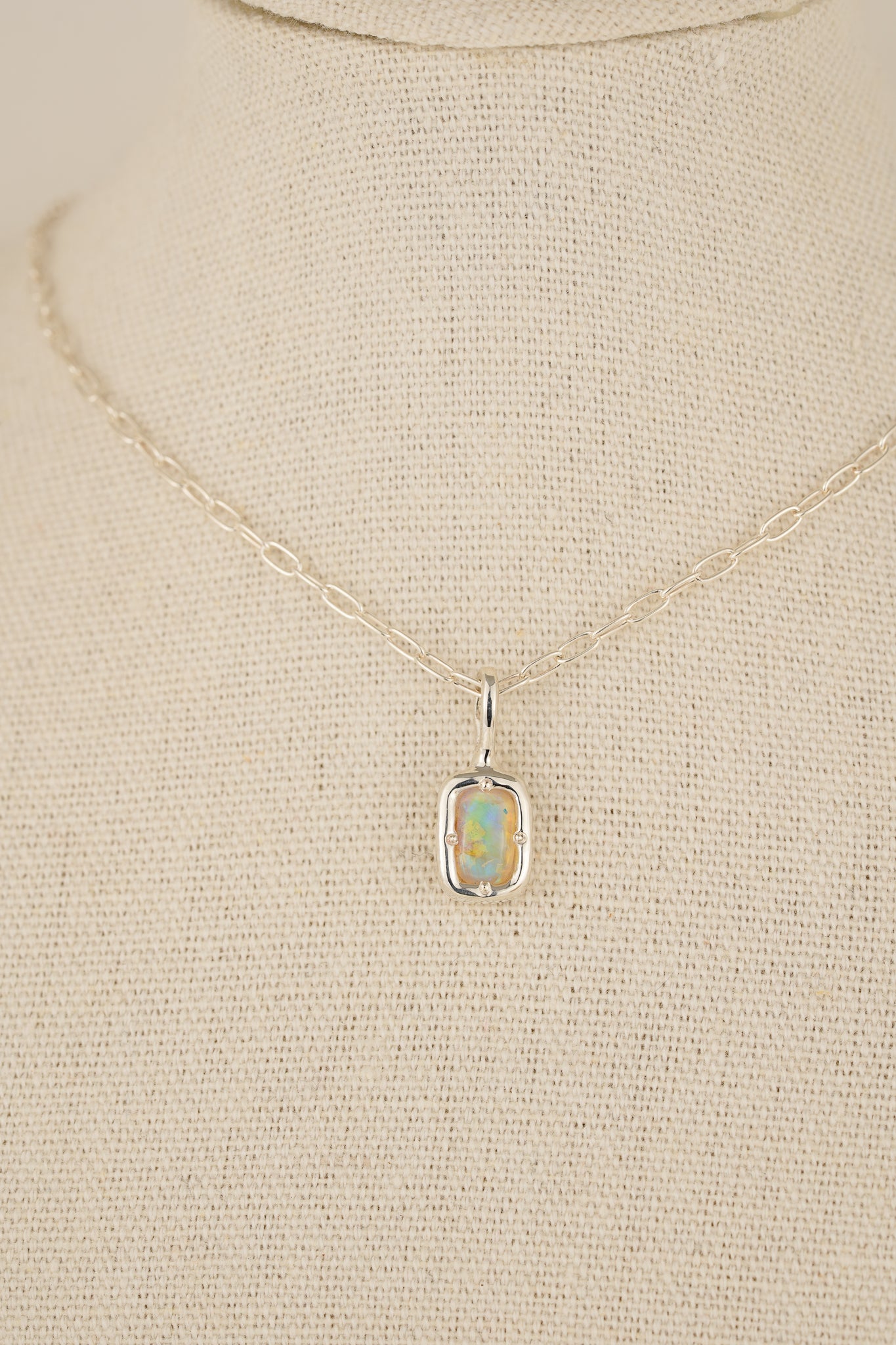 Crystal opal pendant